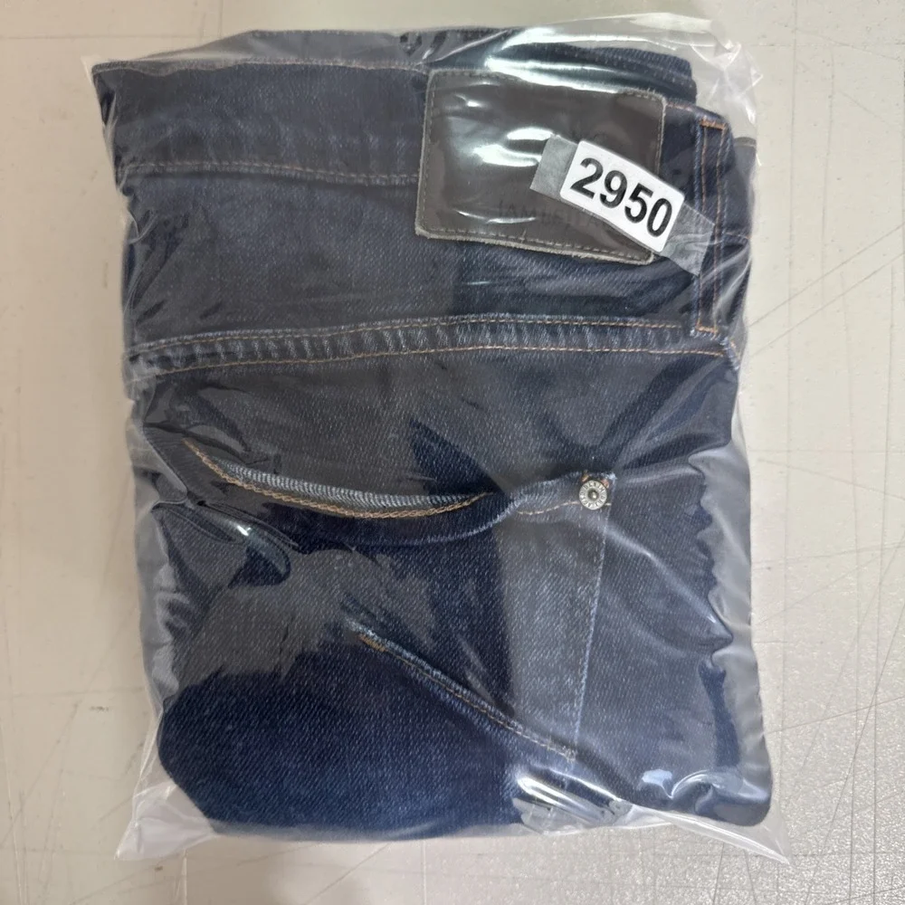 James Jeans Travis The Straight Mens 40x30 (38x30) Button Fly Dark‎ Wash Preppy